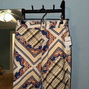 We The Free Multicolor Patterned Flare Jeans